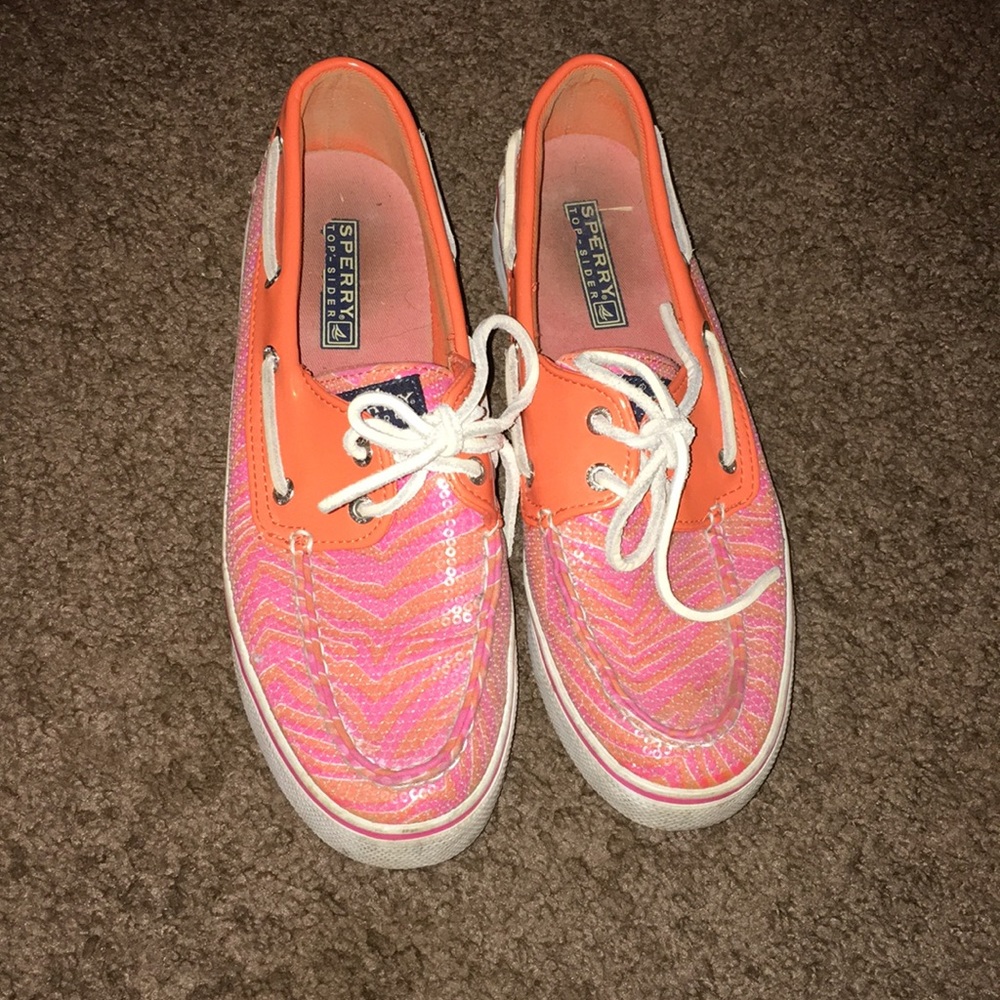 Sequin Sperrys